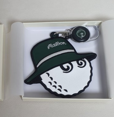 New malbon golf towel - new, ball
