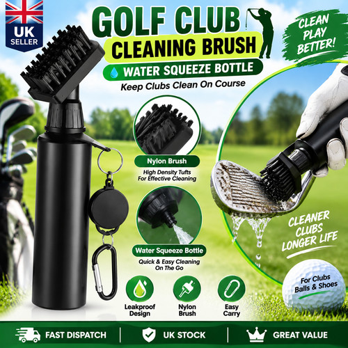 Golf club water - water, brush