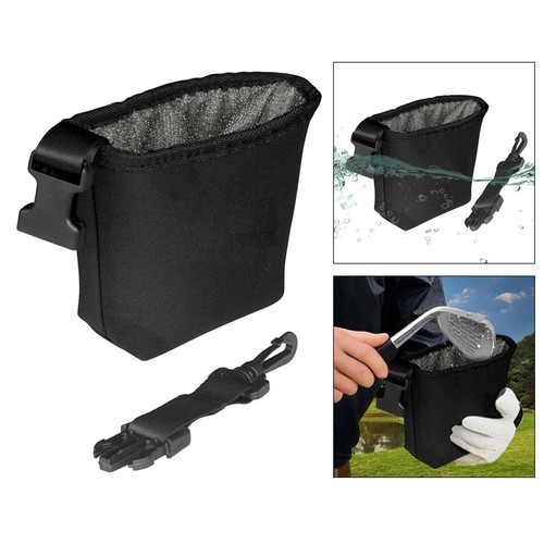 Golf ball cleaner bag neoprene - ball,