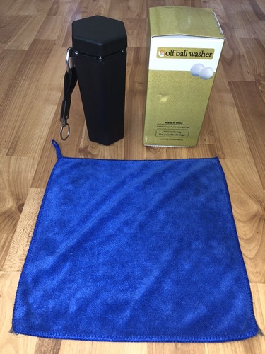 Portable golf ball cleaner - portable,