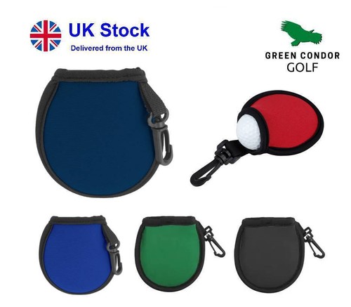 Golf ball cleaner pocket pouch - golf,