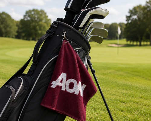 Aon golf bag towel club - aon,