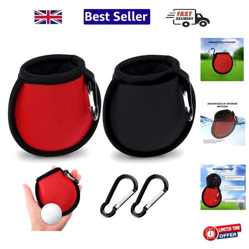 Golf ball cleaner pouches - ball, (2