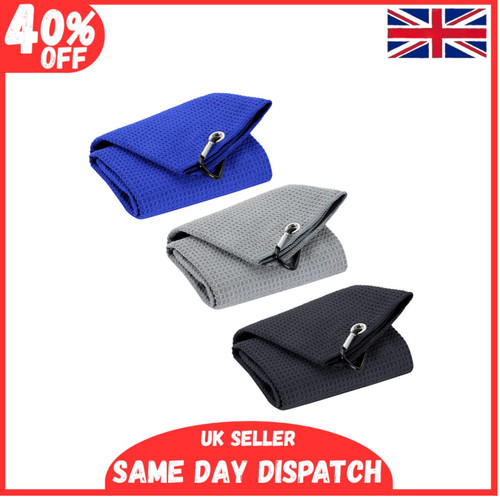 Microfibre golf towel - towel, waffle