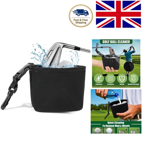 Golf ball cleaner pouch - golf,