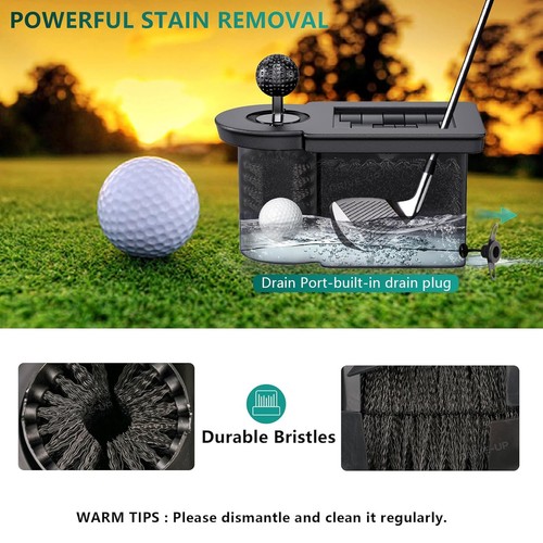 Cart ball washer club - ball, cleaner
